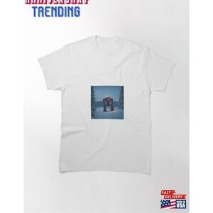 Scifi Retro Robot Classic Tshirt Unisex